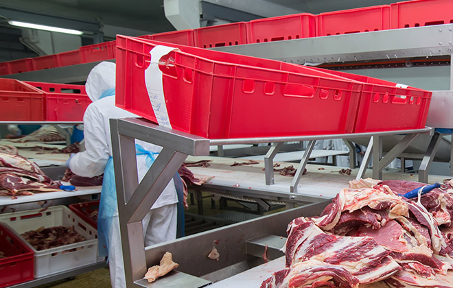 Cajas para carne