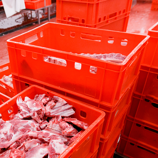 Cajas para carne