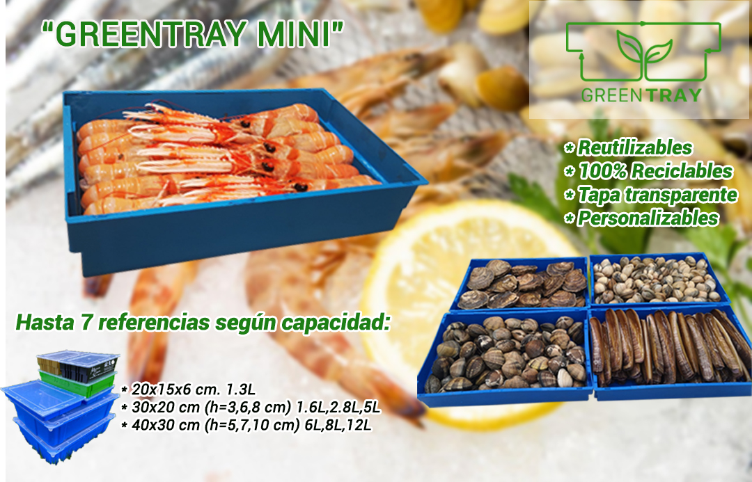 9 razones para cambiar sus envases por nuestras bandejas reutilizables Greentray Mini