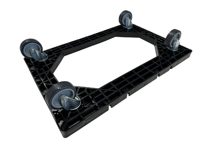 CARRO - 60x40 cm cajas eurobox (Negra)