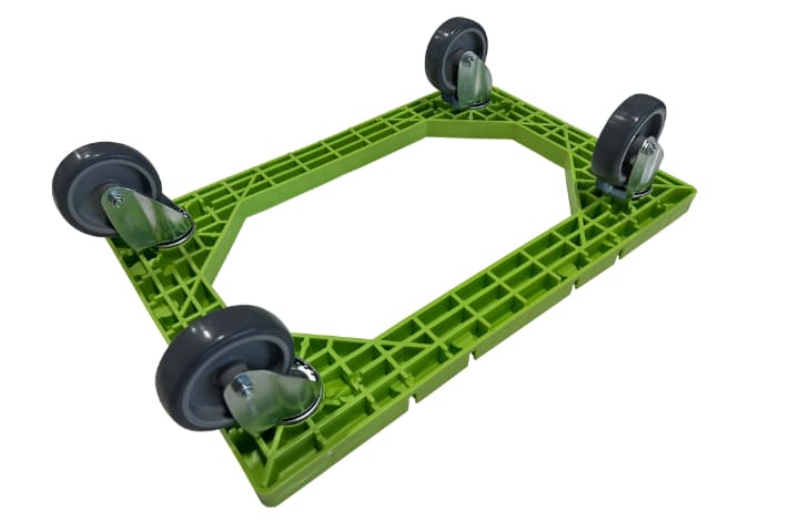 CARRO - 60x40 cm cajas eurobox (Verde)
